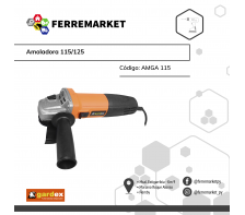 AMOLADORA GARDEX 115/125MM 850W 11.000RPM