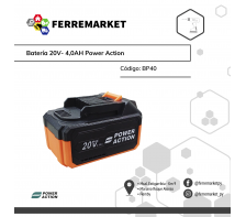 BATERÍA 20V- 4,0AH POWER ACTION