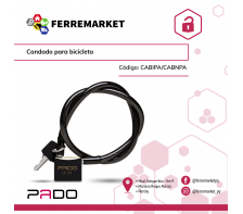 CANDADO PARA BICICLETA PADO