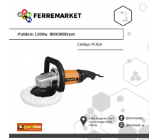 PULIDORA GARDEX 1200W 800/3600 RPM