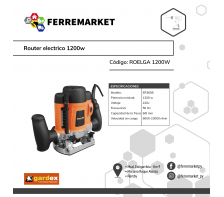 ROUTER ELECTRICO 1200W