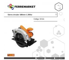 SIERRA CIRCULAR GARDEX 180MM 1.300 W