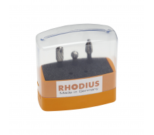 SET DE FRESAS RHODIUS 3PZ