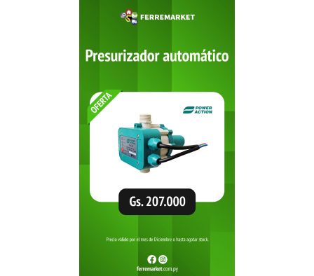 PRESURIZADOR AUTOMATICO POWER ACTION