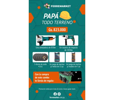 COMBO PAPÁ TODO TERRENO