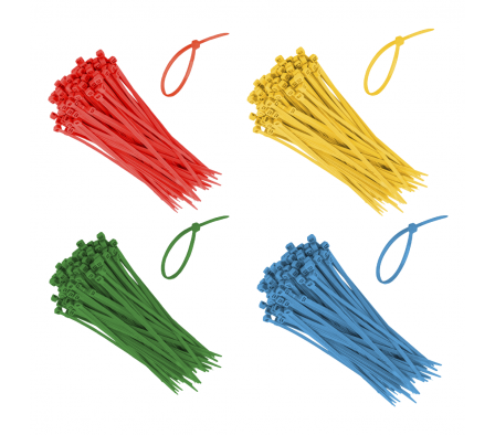 ABRAZADERA PLASTICO 100PZ