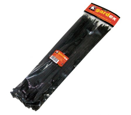 ABRAZADERA PLASTICO NEGRO 100PZ