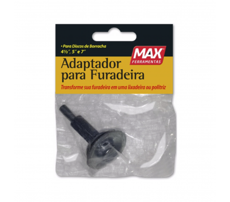 ADAPTADOR PARA TALADRO A DISCO DE GOMA