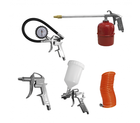 KIT HERRAMIENTAS NEUMATICAS 5PZ