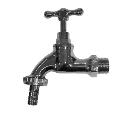 CANILLA 9102 CROMADA METAL VANN T/RAMOS