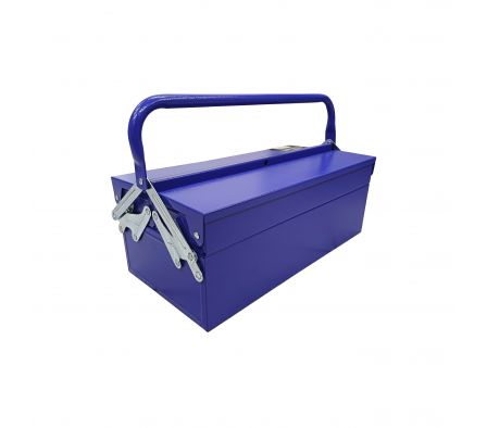 CAJA DE HERRAMIENTAS METAL AZUL DE 3 BANDEJAS GARDEX
