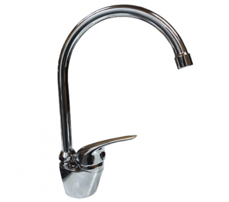 CANILLA 7002 MESA COCINA ALTO MONOCOMANDO MOVIL CON ACCESORIOS METAL VANN