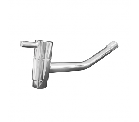 CANILLA PARED COCINA HORIZONTAL 16MM PERILLA FIJO METAL