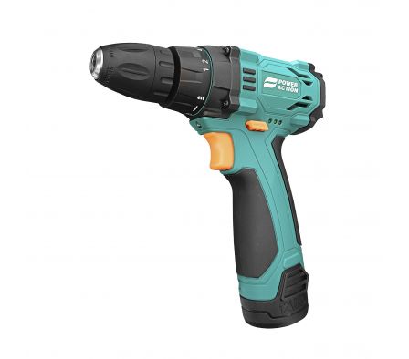 TALADRO A BATERIA 12V - 10MM - POWER ACTION