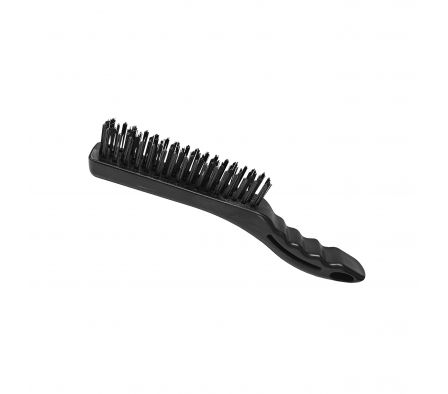 CEPILLO DE ACERO MANGO PLASTICO 11" 4 HILOS GARDEX