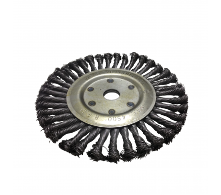 CEPILLO DE ACERO CIRCULAR TRENZADO GARDEX