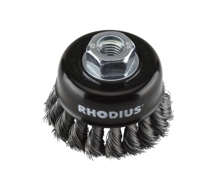 CEPILLO TAZA TRENZADO RHODIUS