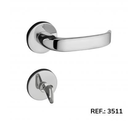 CERRADURA ZM 413-40 ROS 40MM CROMADO CONCEPT