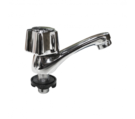 CANILLA 3019 MESA LAVATORIO BAJO POMO FIJO METALICO VANN