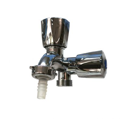 CANILLA 3022 SERVICIO LAVARROPA POMO FIJO PLASTICO VANN