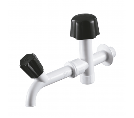 CANILLA 1986-1 SERVICIO LAVARROPA POMO FIJO PLASTICO HERC