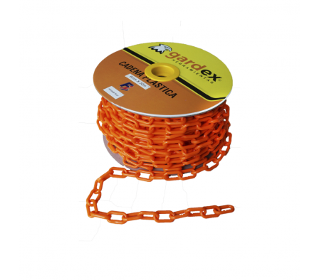 CADENA PLASTICA NARANJA FLUOR 10MMX20MM GARDEX