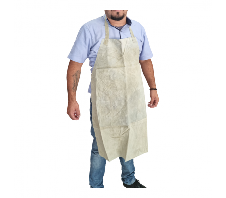 DELANTAL DE CUERO CON PLOMO NACIONAL