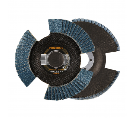 VISION PRO DISCO FLAP DE LIJA PARA DEBASTE PRO RHODIUS