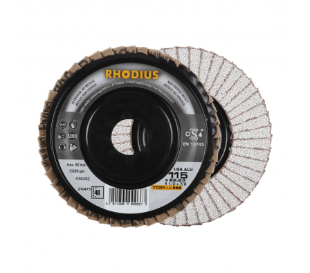 LGA DISCO DE LAMINA RHODIUS ALUMINIO TOP 4.5°