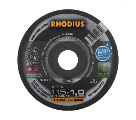 XT 24 DISCO DE CORTE ALUMINIO HYDROPROTECT TOP RHODIUS