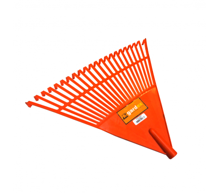 ESCOBA PLASTICA ANCHA REFORZADA NARANJA GARDEX 22 T