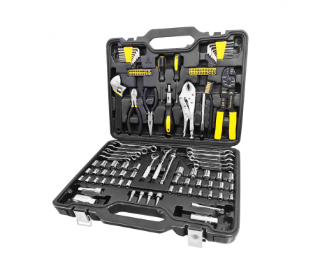 KIT DE HERRAMIENTAS DE 123 PIEZAS MALETIN
