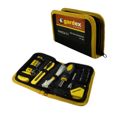 KIT DE HERRAMIENTAS DE 21 PIEZAS