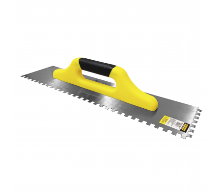 LLANA METAL DENTADA MANGO PLASTICO PARABONI