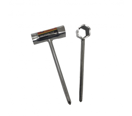 LLAVE MULTIFUNCION PARA MOTOSIERRA Y DESMALEZADORA GARDEX