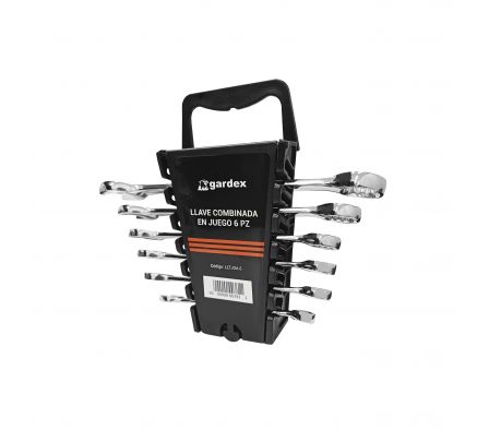 LLAVE COMBINADA JUEGO GARDEX 6 PZ