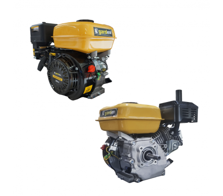 MOTOR ESTACIONARIO 212 CC CON EJE A ROSCA DE 19MM