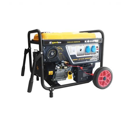 GENERADOR DE 8 KVA 8000 NAFTERO (ARRANQUE ELECT/RUEDAS)