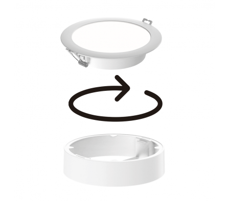 PANEL LED ECO ADOSAR & EMPOTRABLE RED.