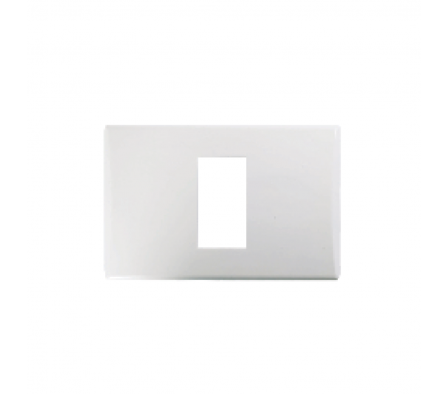 PLACA DE 1 MODULO PROW BLANCO