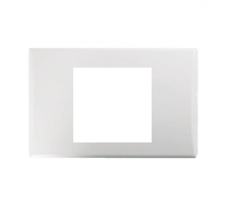 PLACA DE 2 MODULO SEPARADOS PROW BLANCO