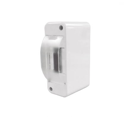 TABLERO EMBUTIR PLASTICO CON TAPA TRANSPARENTE