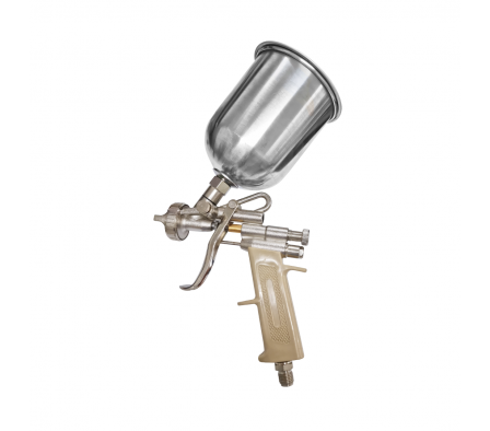 PISTOLA PARA PINTURA 600CC RESERVA DE METAL (GRAVEDAD)