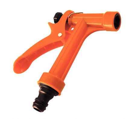 PISTOLA DE RIEGO PLASTICO CON CONECTOR "HERC" 1/2" REF. 3500