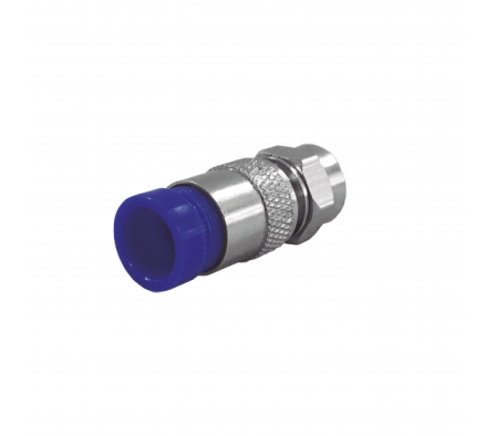 TERMINAL PARA COAXIAL PRO RG6 A PRESION