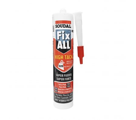 SELLANTE ADHESIVO BLANCO PEGA TODO FIX ALL 290ML SOUDAL