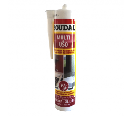SILICONA MULTIUSO SOUDAL 280ML