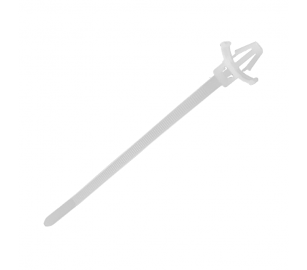 SOPORTE A PRESION PLASTICA CON ABRAZADERA (100 PZ)