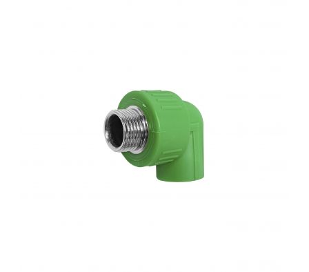 CODO TERMOFUSION DE 90º CON ROSCA MACHO