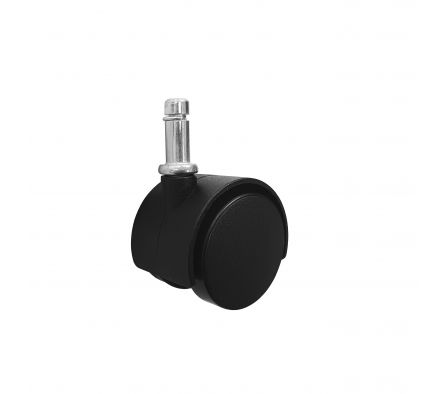 RUEDA PARA MUEBLE DOBLE BASE CON PERNO